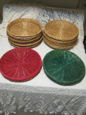 Lot 20 Rattan Wicker Picnic Party Camping ...