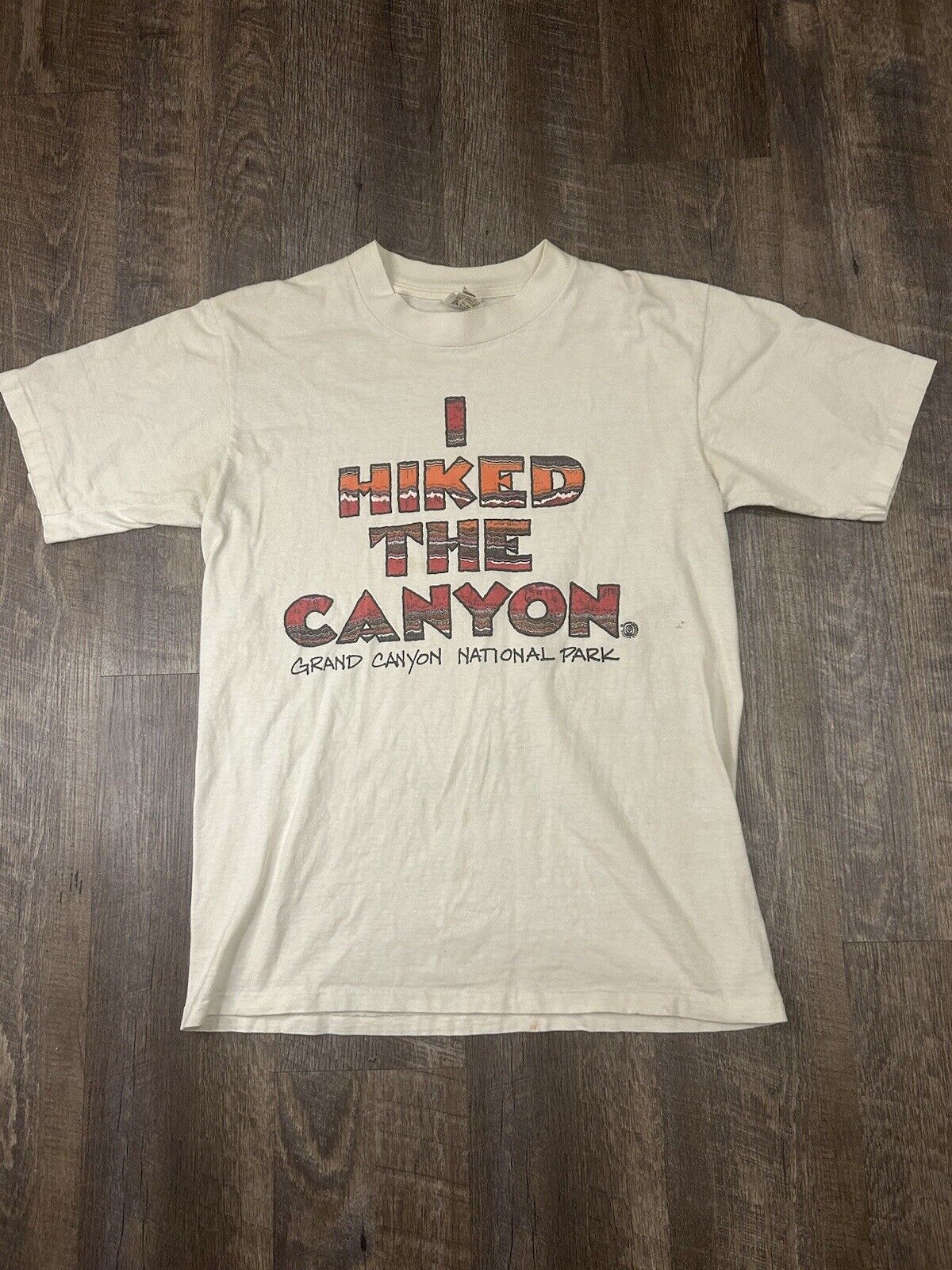 Grand Canyon National Park Vintage 90's single stitched  Sz Large  T-Shirt