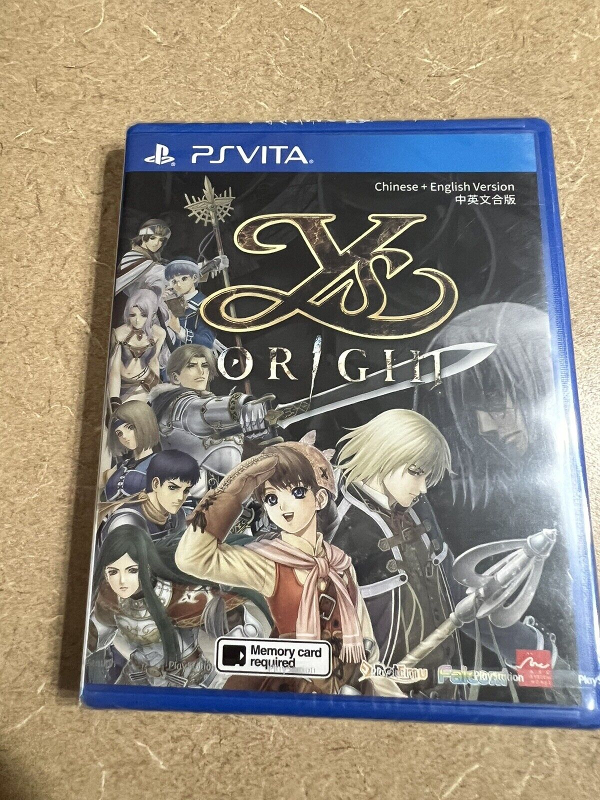 Ys Origin for the Sony PS Vita- Brand New/ Factory Sealed!