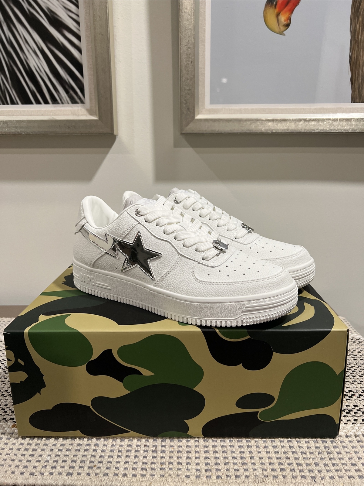 goat bapesta m2 white