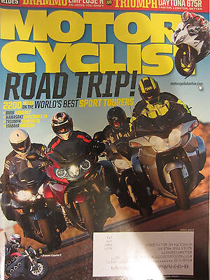 Motorcyclist Magazine April 2013 Road Trip! 2200 miles on the World's Best (Best Road Trip Motorcycle)