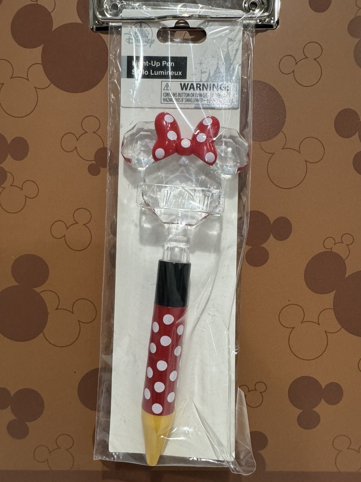 Yahoo!オークション Disney parks Minnie Mouse Light Up Pen New 海...