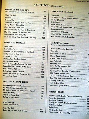 120 American Songs: Tribute to our Musical Heritage by David Nelson (1967)