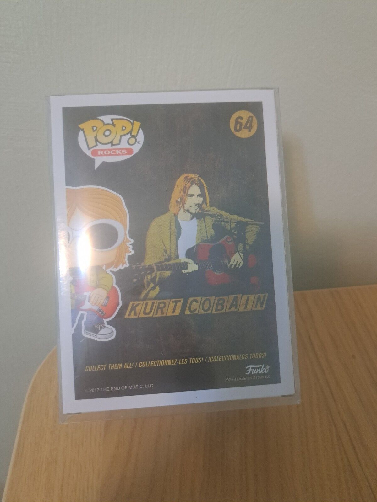 First Edition Kurt Cobain  Pop 64 Exclusive With Case