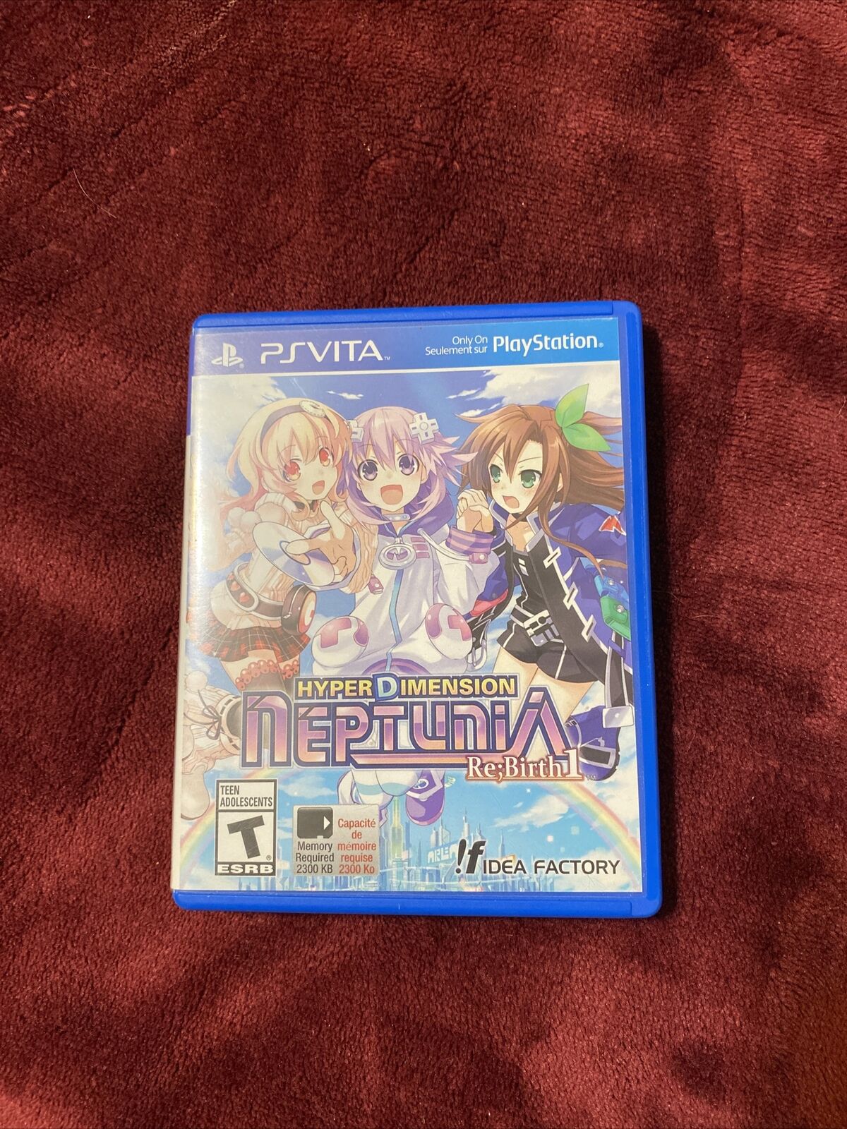 Playstation Vita  Hyperdimension Neptunia Game Lot