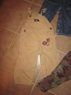 BOYS 12-18 MONTHS OVERALLS BABY GAP LOT