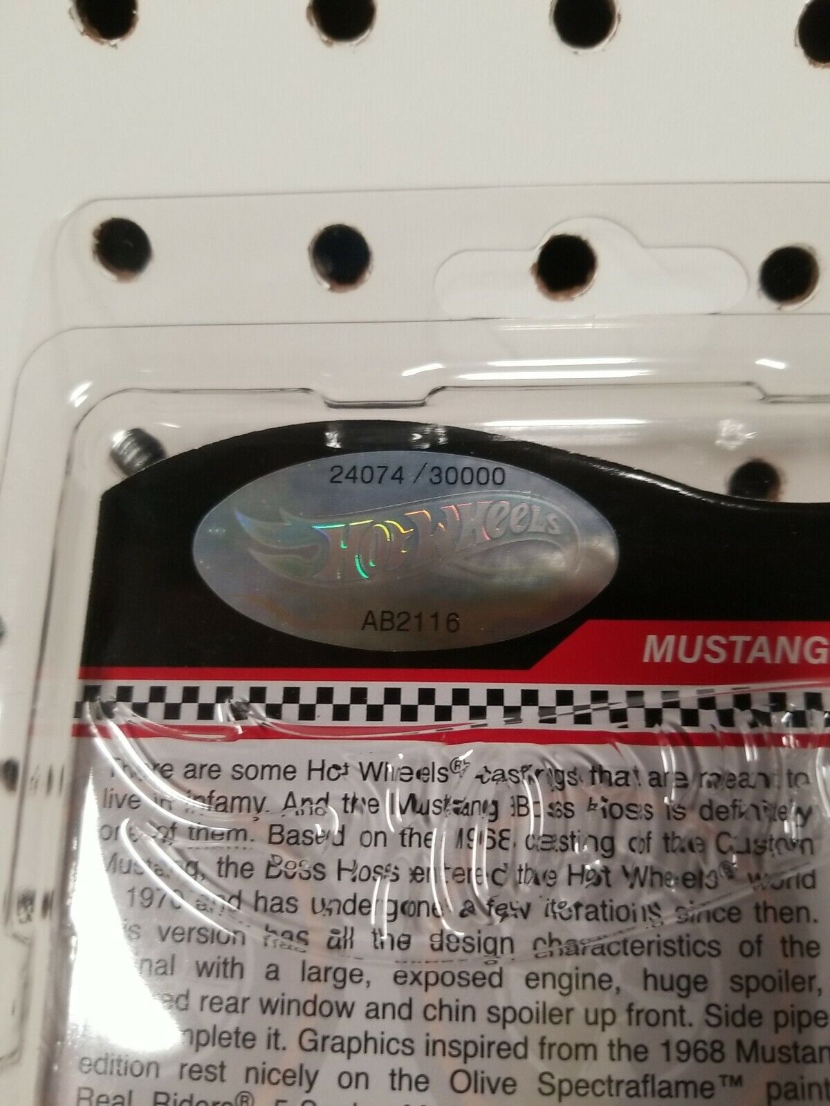 2022 Hot Wheels RLC Exclusive Olive Mustang Boss Hoss 