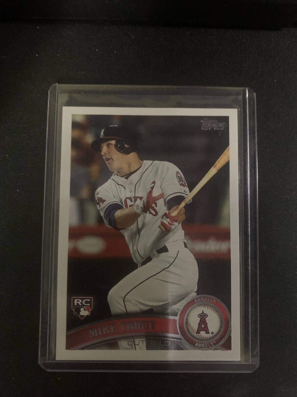 Mike Trout 2011 Topps Update Rookie Card