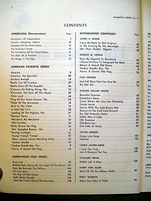 120 American Songs: Tribute to our Musical Heritage by David Nelson (1967)