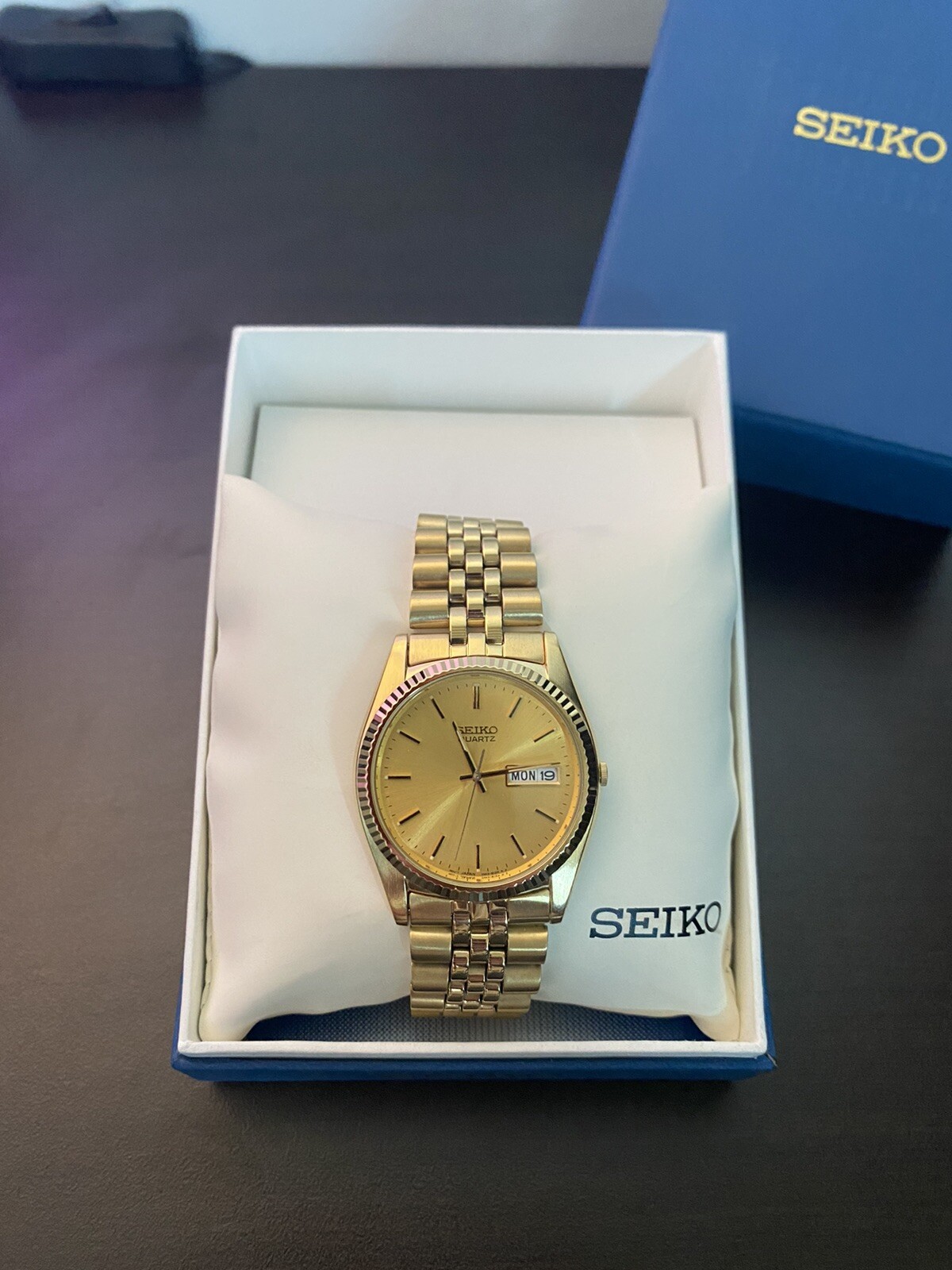 正規店 Rare Seiko SGF206 - Gold Men's Watch 海外 即決
