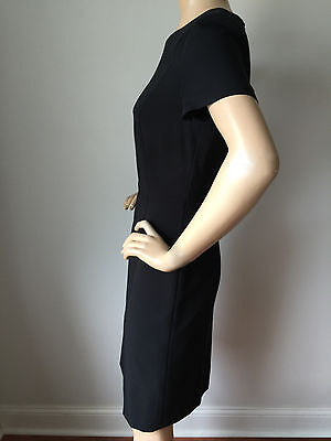 Pre-owned Escada Black Dress Size 8 Viscose Spandex