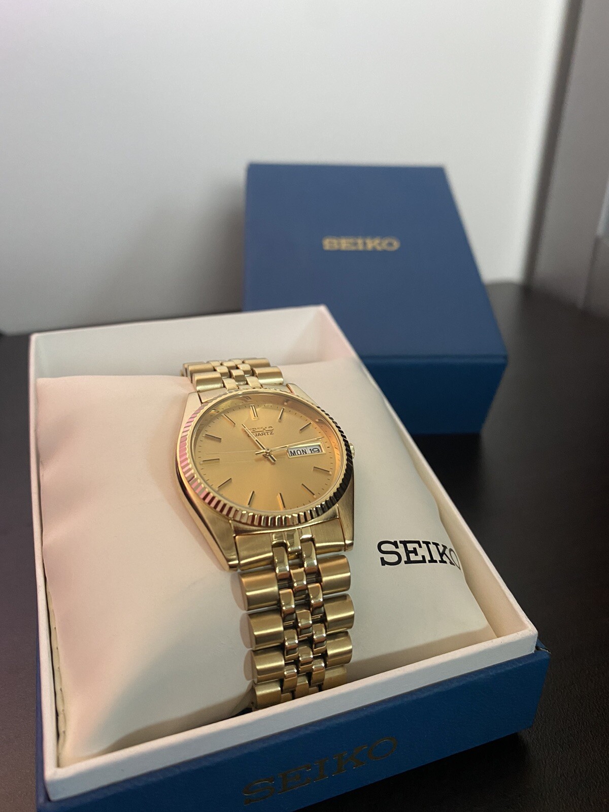 正規店 Rare Seiko SGF206 - Gold Men's Watch 海外 即決