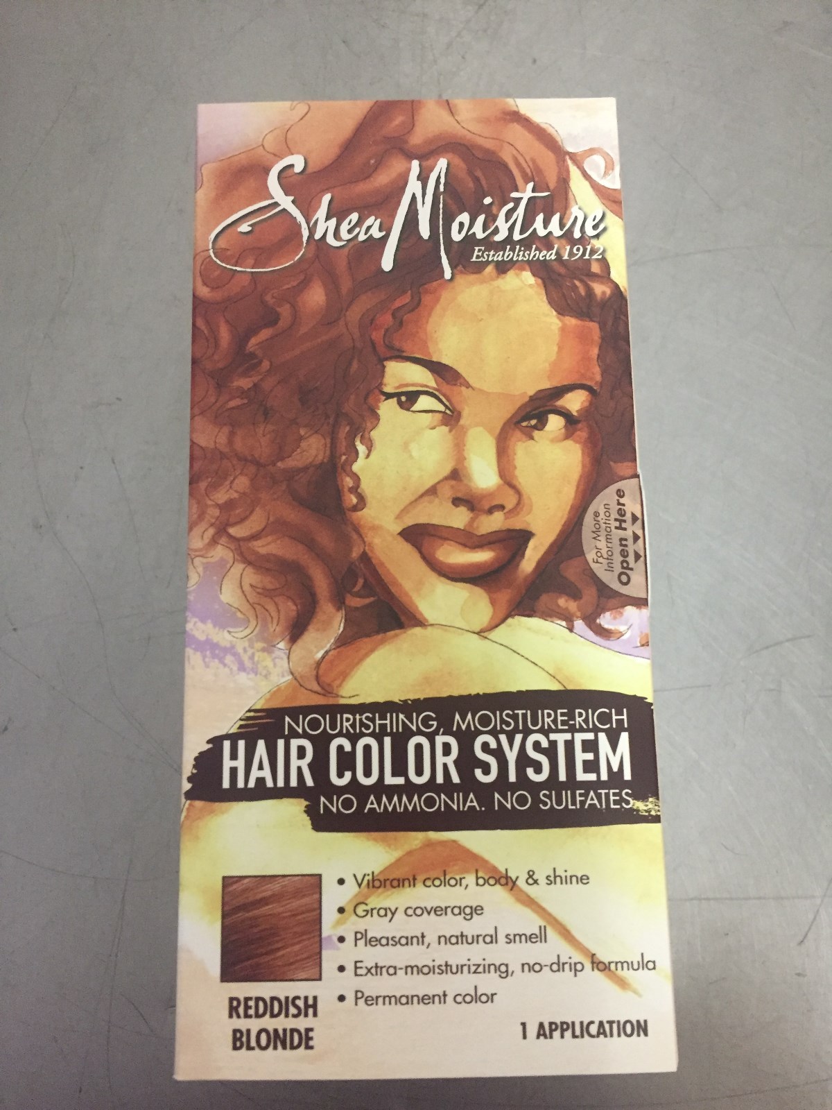 764302200277 Upc Shea Moisture Reddish Blonde Hair Color System