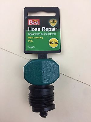 1 Best Garden Poly Hose End Mender Hose Repair Coupling 1/2