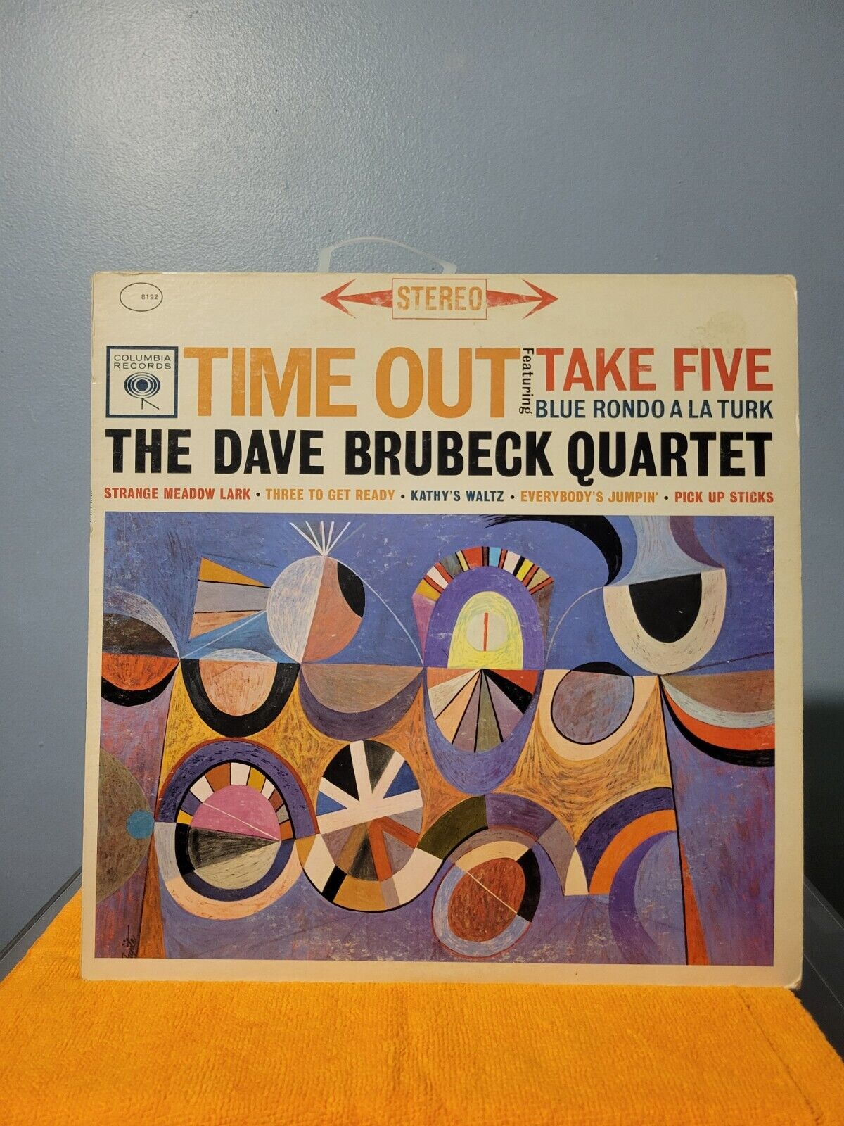 Dave Brubeck Quartet: Time Out LP CS 8192 VG+