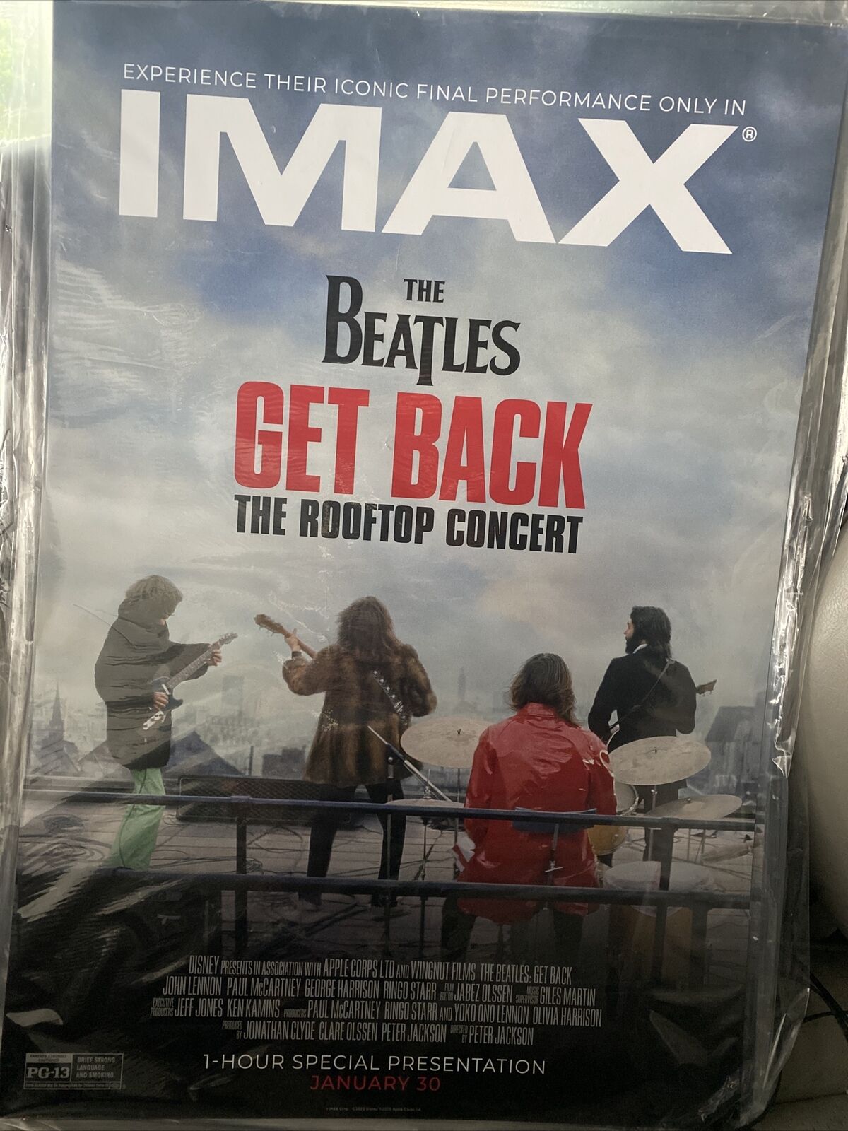 大特価!!】 Beatles The Get 即決 海外 poster IMAX Back - 海外商品購入代行