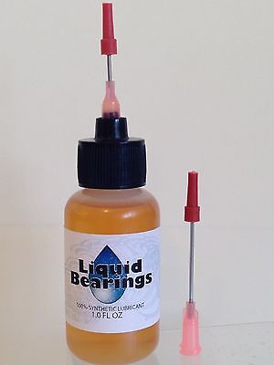 Liquid Bearings BEST 100%-synthetic oil for Shimano or any casting reels