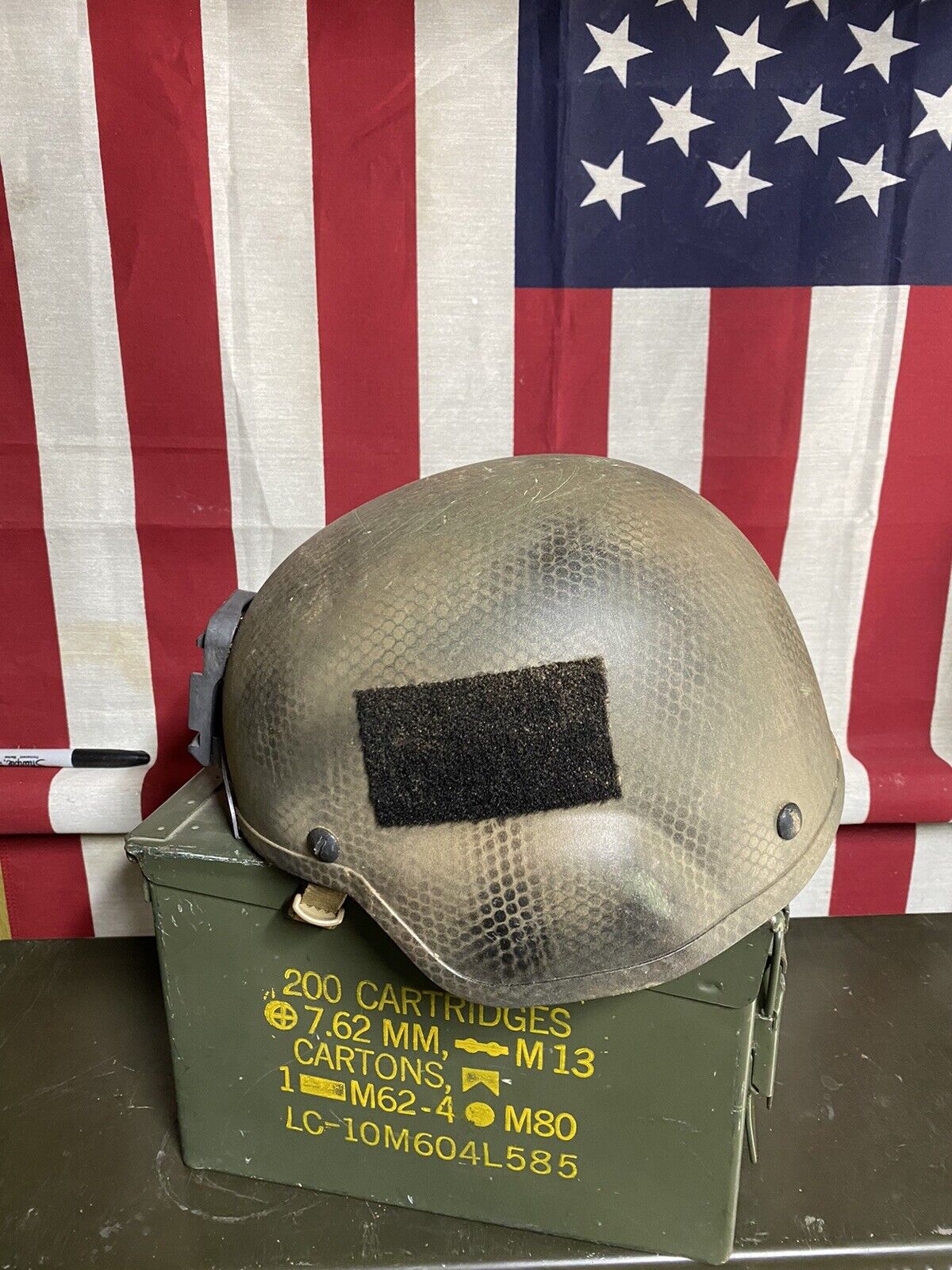 Large MSA ACH Helmet with NVG Mount US Army OEF