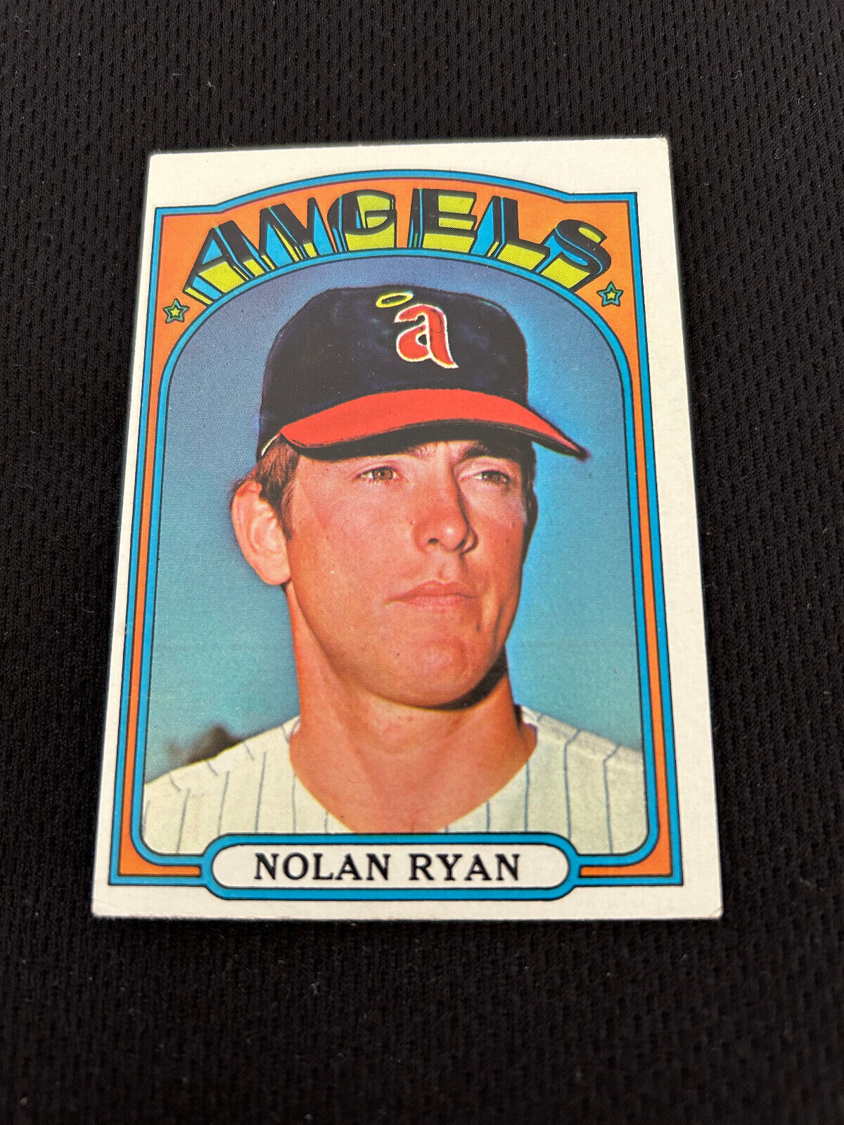 1972 NOLAN RYAN TOPPS HIGH #595 CALIFORNIA ANGELS VINTAGE BASEBALL CARD