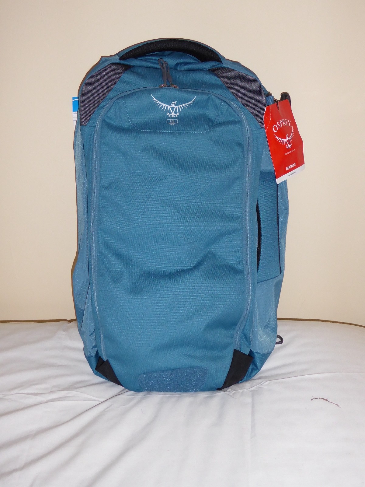 osprey farpoint 40 caribbean blue
