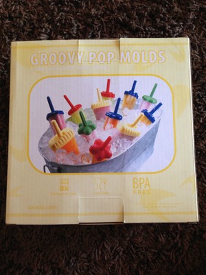 Groovy Ice Pop Molds Set Of 6, ...