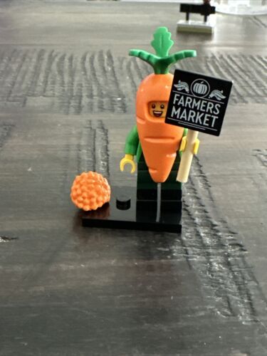 LEGO 71037 Series 24 - Collectible Minifigures ~ FARMER'S MARKET CARROT MASCOT