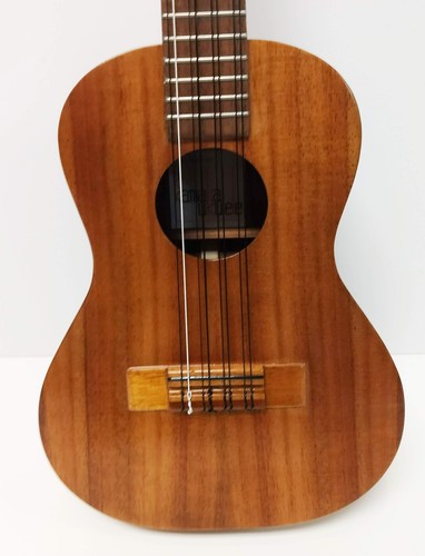 Kamaka HF-38 Liliu VIII Koa Wood 8 String Tenor White Label Ukulele with Case