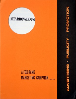 11 HARROWHOUSE 1974 Candice Bergen, Charles Grodin, James Mason UK PRESSBOOK