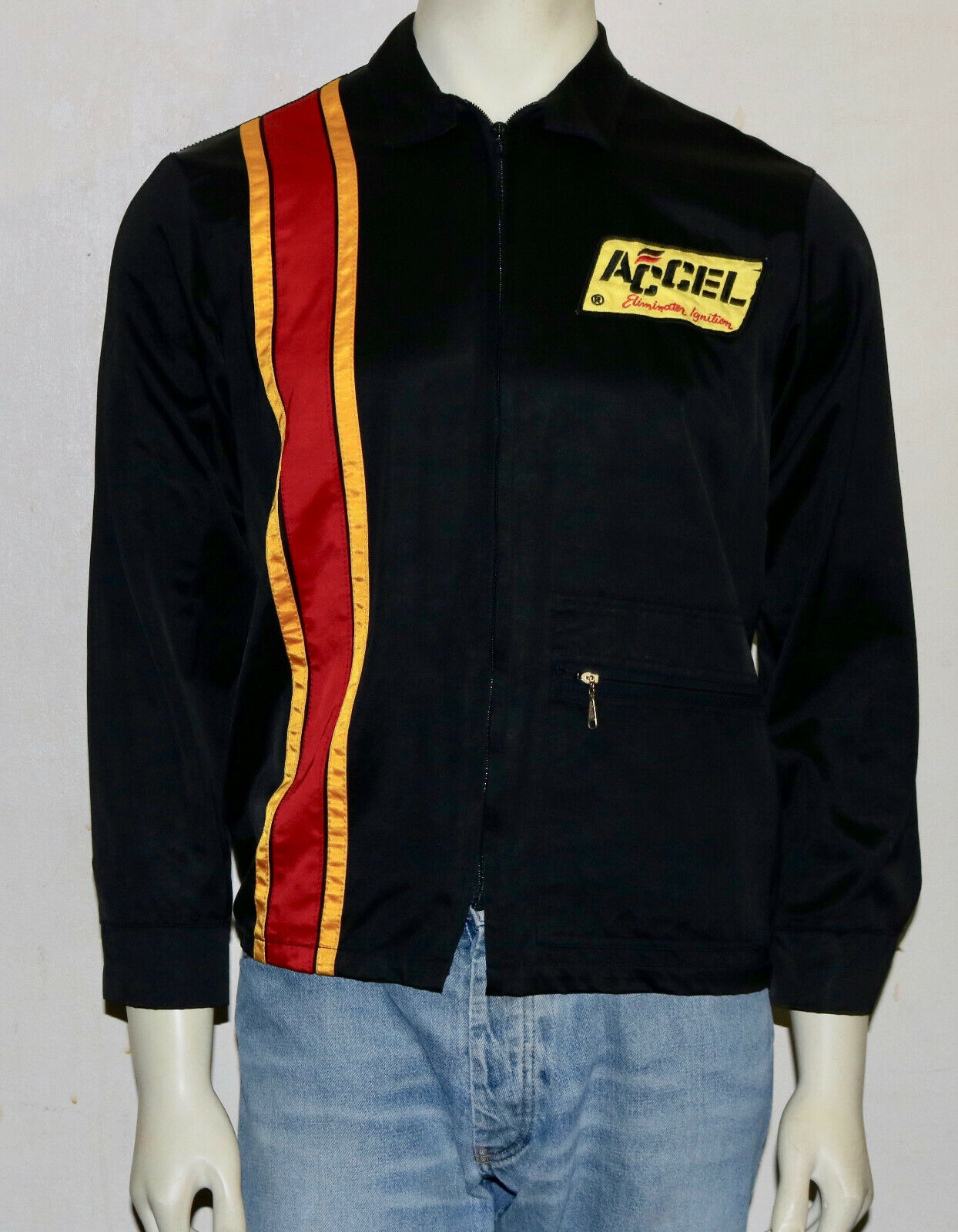 Bob Hadley racing jacket S ACCEL Eliminator Ignition 