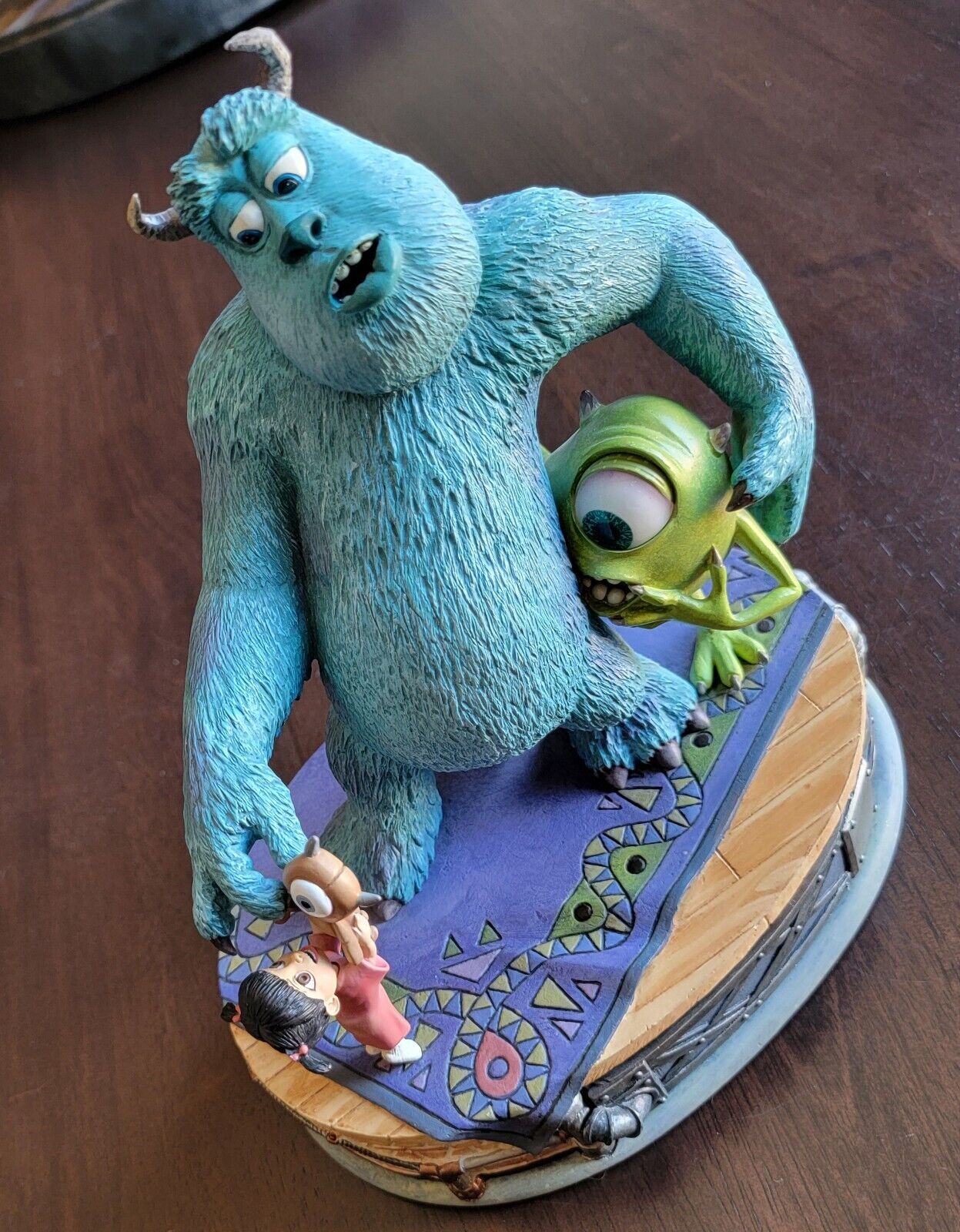 Monsters Inc. Markrita Hidden Pin Box Figurine Statue Disney Pixar NIB Rare