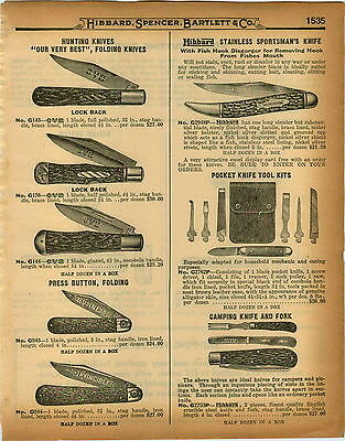 1926 PAPER AD OVB Our Very Best Folding Pocket Hunting Knife Press (Best Folding Hunting Knife)