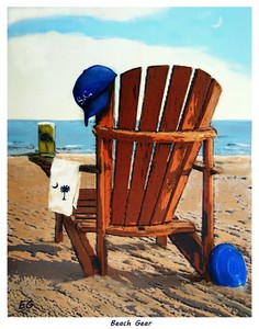  -PRINT-BY-EDDIE-GLASS-WITH-ADIRONDACK-CHAIR-TOWEL-WITH-PALMETTO-DRINK