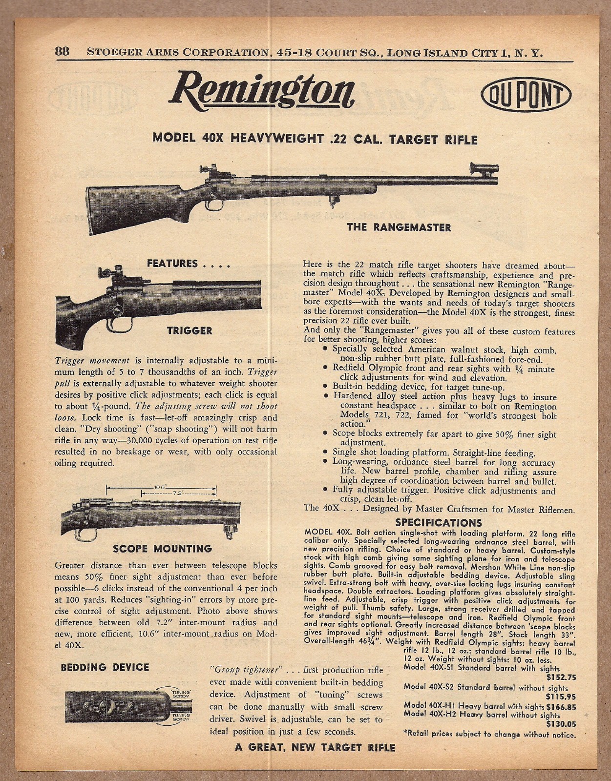 US Small Bore (22lr) History : Remington: 513 T, Mod 37, 40x  VS  Winchester 75, 52 - Page 6 $_57