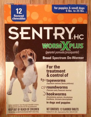 SENTRY HC Worm-X PLUS Small Dogs & ...