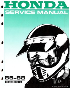 1985 Honda motorcycles manuel cr 500 #6