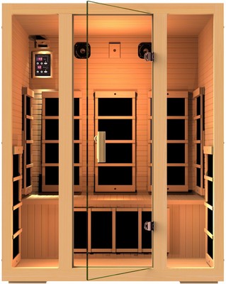 3 Person Far Infrared Sauna! 8 Carbon ...