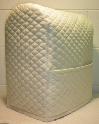 Cream Quilted Cover for Kitchenaid Lift Bowl ...