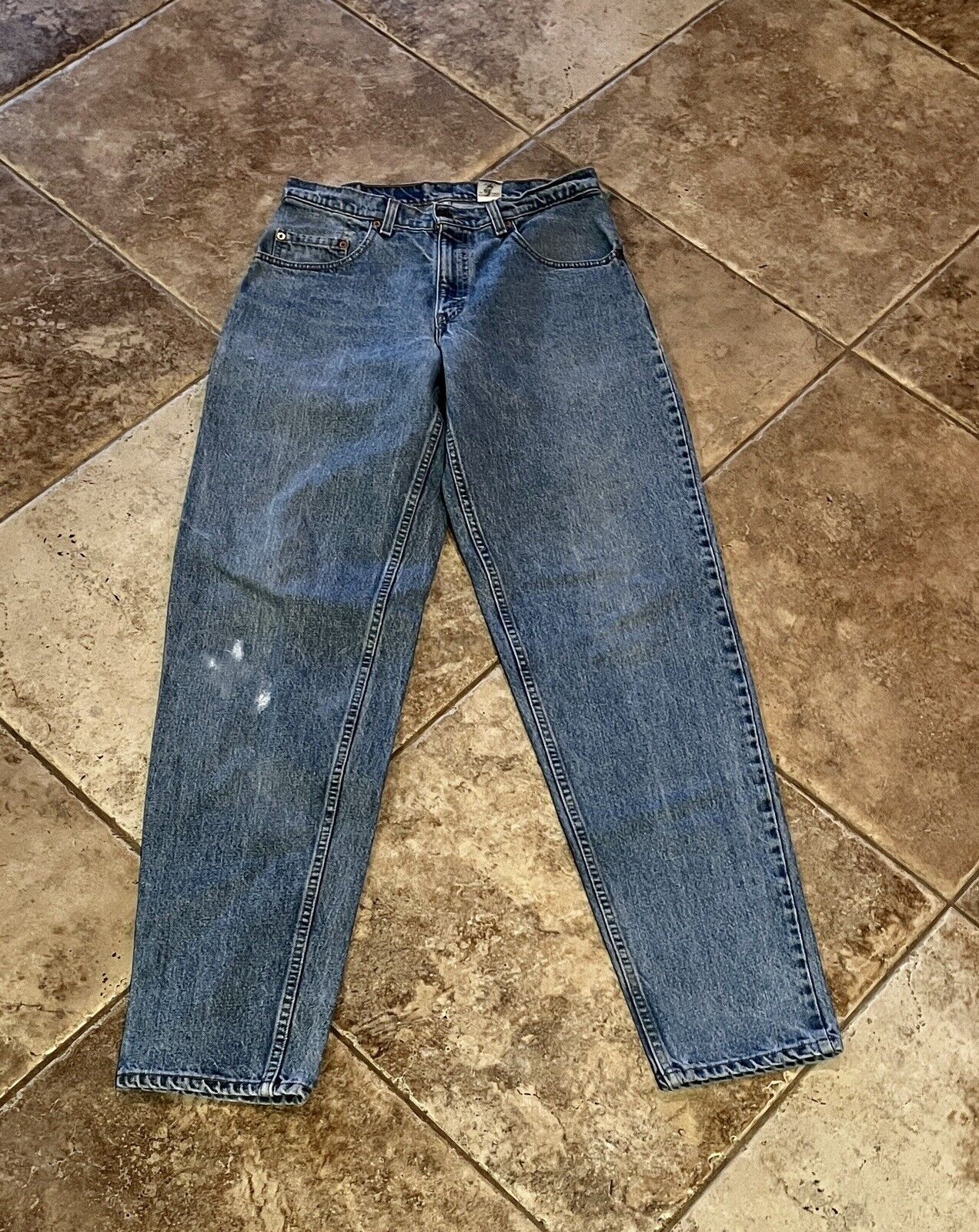 Vintage Levi's 560 Loose Fit Tapered Leg Jeans Light Wash W31 L36 海外 即決 