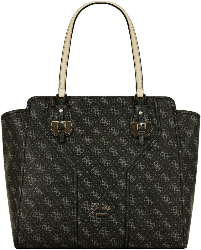 guess black nylon shoulder bag
