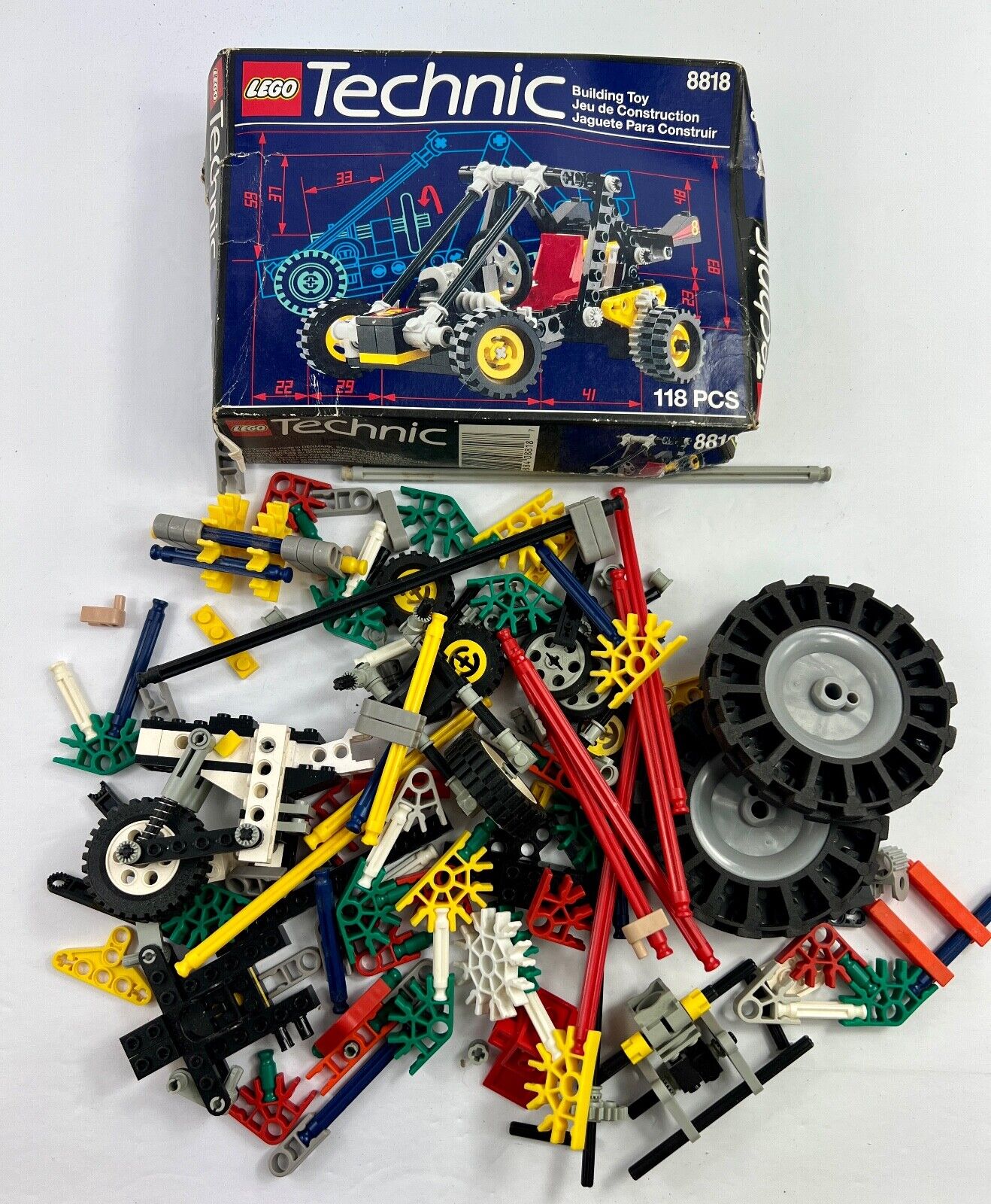 Vintage Lego #8818 Technic Baja Blaster/Desert Racer  o Instructions - Free Ship