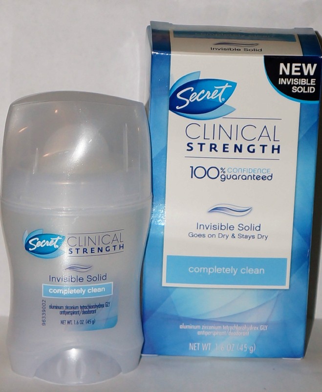 SECRET Women's Clinical Strength Invisible Solid Antiperspirant/Deodorant