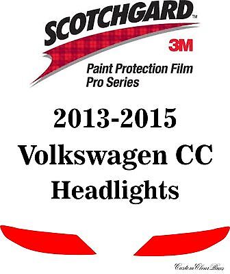 3M Scotchgard Paint Protection Film Pro Series 2013 2014 2015 Volkswagen CC