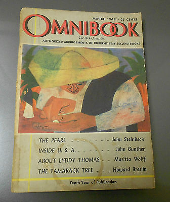 1948 March OMNIBOOK Digest Magazine FN- Best-Sellers JOHN