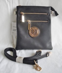 MKF-Collection-TRIOS-Black-Cross-Body-Bag-NWT