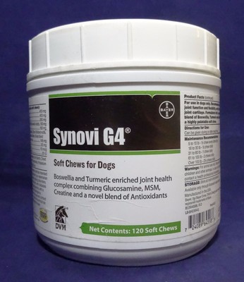 Synovi G4 Soft Chews for Dogs 120 ...