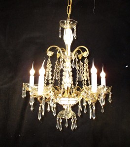 with Fixture Bronze Antique With Porcelain vintage  Light Vintage  chandelier Ceiling crystals Chandelier