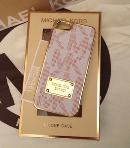 Michael-Kors-Iphone-5-5S-Case-Huelle-weiss-gold-rose-NEU