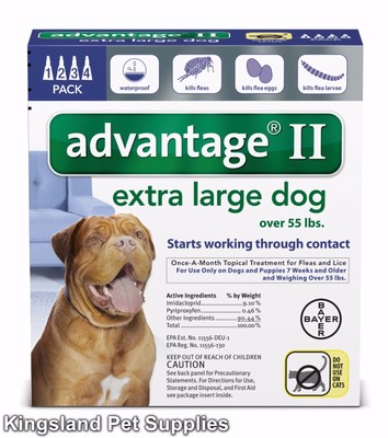 Advantage II for Extra Large Dogs (Over ...