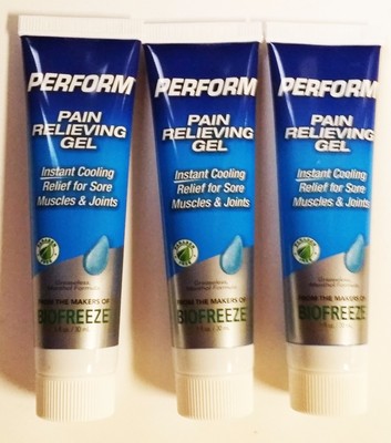 UPC 731124129574 product image for 3 Pack Perform Pain Relieving Gel 1 Oz Each 3 Oz In All Travel Gym Size | upcitemdb.com