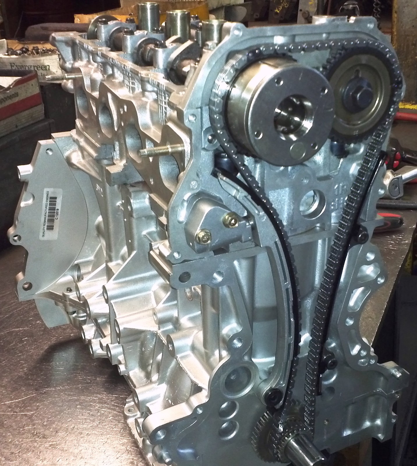 NISSAN QR25DE LONG BLOCK 2002-2006 NO CORE REQUIRED qr20 timing chain marks 